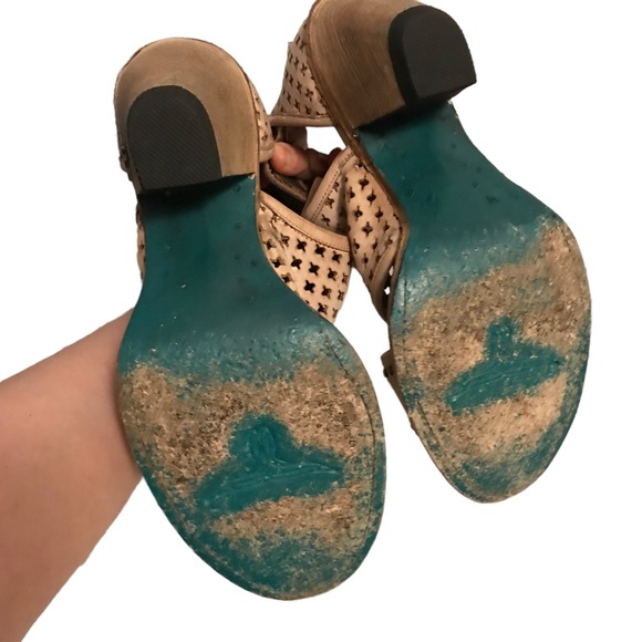 Lane Boots LB0415 leather cut out ankle boot 8M - Picture 3 of 5